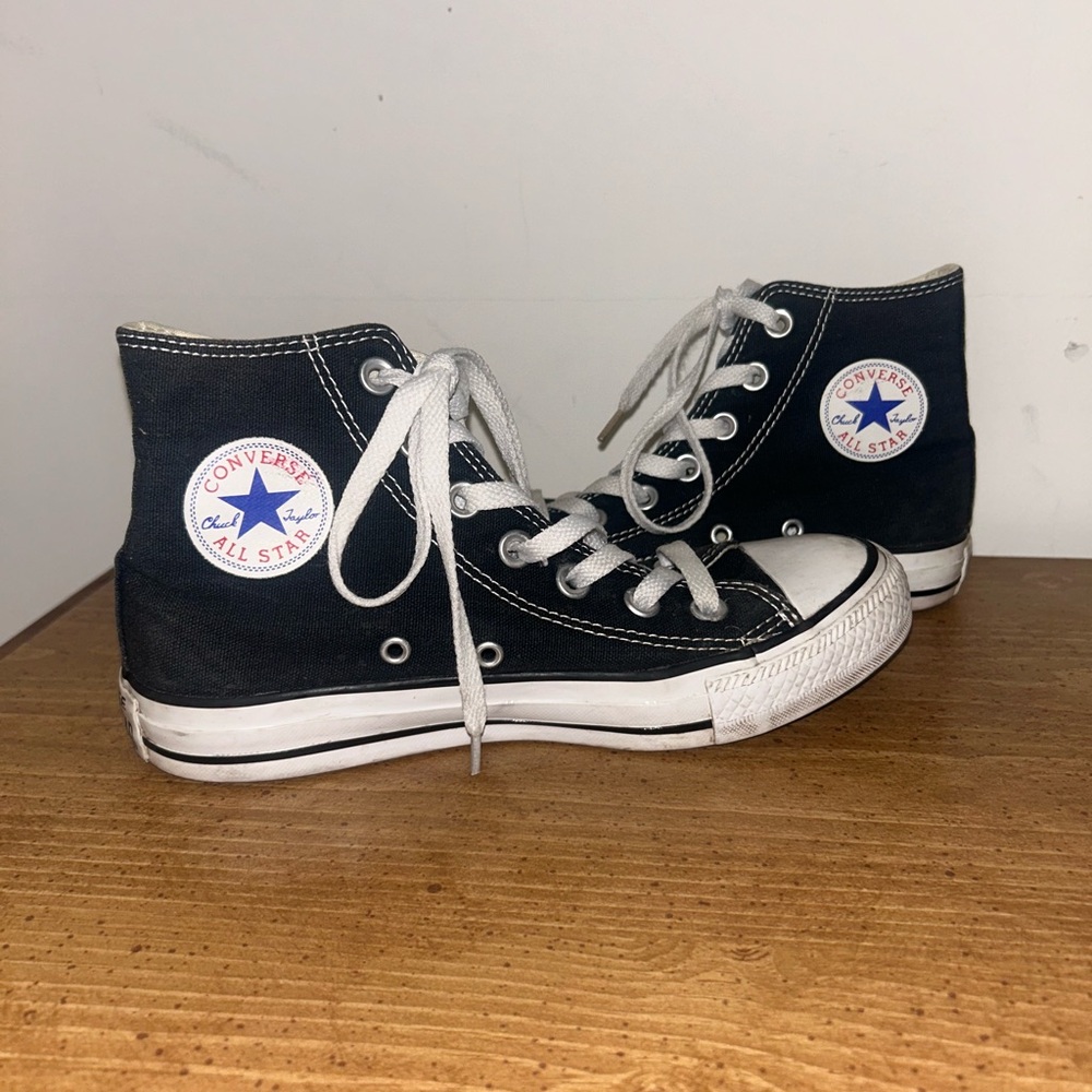 Black Converse All Stars